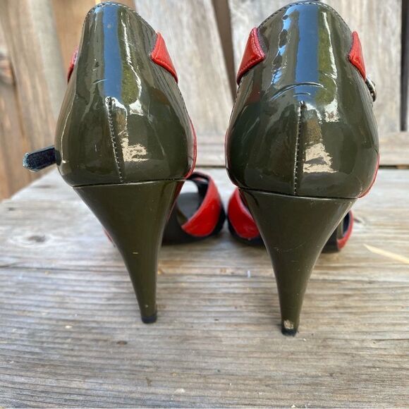 Sigerson Morrison patent leather high heel sandals size 7 - Picture 6 of 13